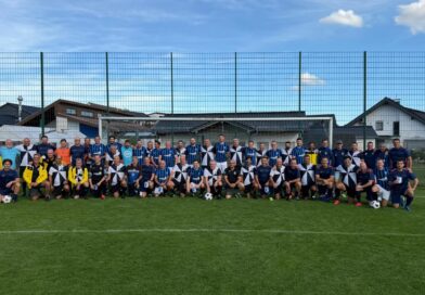 Besuch der Mannschaft der Associação de Veteranos do Angústias Atlético Clube von den Azoren