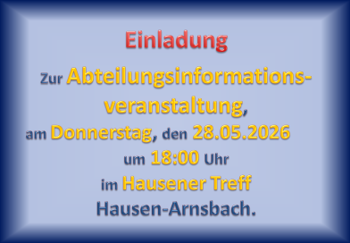 Informationsveranstaltung