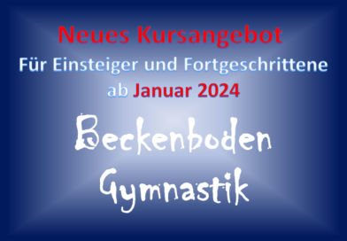 Neuer Kurs – Beckenbodengymnastik