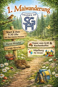 1. Maiwanderung @ Sportplatz Hausen