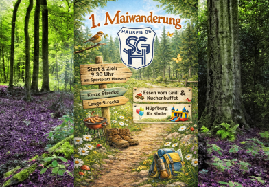 Wanderung am 1.ten Mai